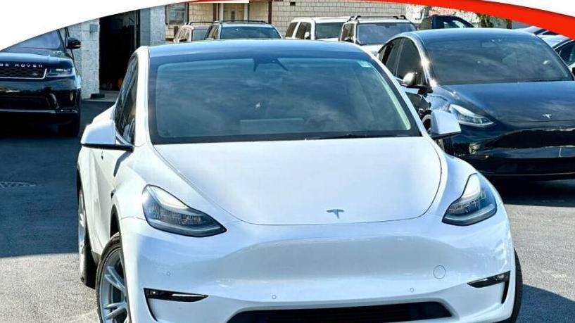 TESLA MODEL Y 2021 5YJYGDEE4MF140487 image